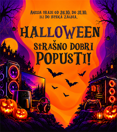 HALLOWEEN: STRAŠNO DOBRI POPUSTI! 🎃👻